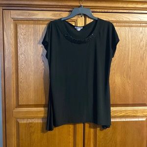 Bleeker and McDougal black blouse. Excellent condition.